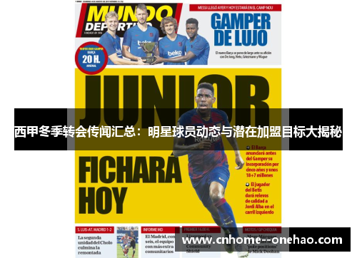 西甲冬季转会传闻汇总:明星球员动态与潜在加盟目标大揭秘 西甲冬季转会传闻汇总:明星球员动态与潜在加盟目标大揭秘